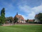 Freudenstadt im Schwarzwald,   das Stadthaus, mitten auf dem Marktplatz, beherbergt das Heimatmuseum,   Aug.2010