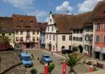 Endingen am Kaiserstuhl, Blick ber den Marktplatz, Juni 2013