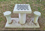Seit Kurzem kann auf dem Spielplatz des Apothekergrabens in Aschersleben Schach gespielt werden.
