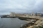 Der Platz des Handels (Praa do Comrcio) fhrt vom Fluss Tejo in die Innenstadt von Lissabon.