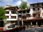 Melnik, Huser am historischen Marktplatz (02.05.2014)