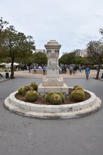 PRAIA (Concelho de Praia), 24.03.2016, zur Erinnerung an Caetano Alexandre de Almeida e Albuquerque, der von 1869 bis 1876 Gouverneur von Cabo Verde war