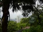 Blick vom Victoria Peak auf Hong Kong Island.