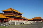 Nebengebude in der verbotenen Stadt in Peking.