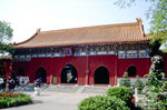 Halle des Yonghe Temels in peking.