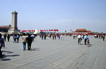 Der Tian’anmen-Platz in Peking am 1.