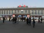 Bahnhofsgebude in Xi'an.