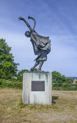Denkmal in Gilleleje zum Gedenken an die groe Rettung der dnischen Juden von Dnemark nach Schweden im Oktober 1943.