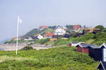 Blick auf Tisvildeleje, ein Badeort an der Nordkste Seelands.