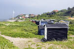 Badehser am Strand voir Tisvildeleje.