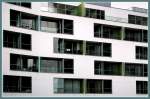 Grafische Fassendgestaltung eines Appartmenthauses in Kopenhagen.