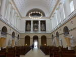 Kopenhagen, Orgelempore in der Frauenkirche Vor Frue Kirke (23.07.2021)