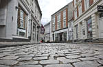 Die Gasse Volden in der Innenstadtvon Aarhus, Dnemark zweitgrsste Stadt.