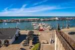 Blick auf den Hafen von Hirtshals - Dnemark   An der Groen Treppe hat man einen Traumhaften Blick auf den Hafen der Stadt .