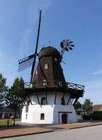 Aulum, Holländermühle erbaut 1908 in der Mollestrade (25.07.2019)