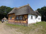 Fachwerk Bauernhof von 1808 im Freilichtmuseum Hjerl Hede, Holstebro (25.07.2019)