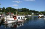 Der Hafen von Silkeborg am Silkeborg Langs; 20.06.2015