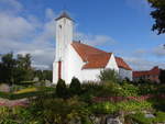 Finderup, evangelische Kirche, erbaut im 12.