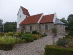 Tapdrup, romanische evangelische Kirche, erbaut im 13.