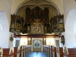 Aalborg, Orgelempore in der St.
