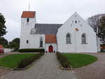 Nibe, evangelische Kirche, gotischer Backsteinbau, erbaut im 15.