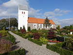 Norre Tranders, romanische evangelische Kirche, erbaut im 12.