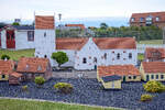 Miniaturausgabe der S�by-Kirche in der Miniaturstadt von S�by in Nordj�tland, D�nemark.