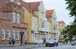 Ha�ser am Sankt Laurentii Vej in der Altstadt von skagen in Nordj�tland (D�nemark).