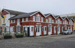 Im �Pakhuset� (deutsch �Lagerhaus�) am Hafen von Skagen liegt ein Fischrestaurant.