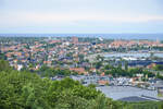 Aussicht auf Frederikshavn vom Bunkermuseum in Bangsbo s�dlich von Frederikshavn.