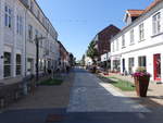 Frederikshavn, historische Huser in der Danmarksgade (08.06.2018)