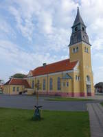 Skagen, evangelische Kirche, erbaut 1841 durch Christian Frederik Hansen (23.09.2020)