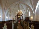 Biersted, Innenraum mit Kanzel von 1588 in der evangelischen Kirche (23.09.2020)