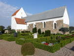 Saltum, evangelische Dorfkirche, sptgotisch umgebaut im 15.