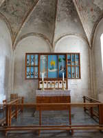 Saltum, Altar mit gotischen Figuren aus dem 15.