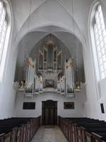 Mariager, Aubertin Orgel in der evangelischen Klosterkirche (22.09.2020)