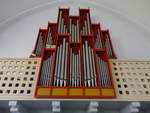 Logstor, Orgel in der evangelischen Kirche, erbaut 1893 durch Knud Olsens (19.09.2020)