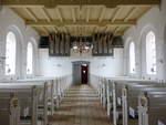 Aars, Orgelempore in der evangelischen Kirche (22.09.2020)