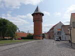 Nykobing, historischer Wasserturm in der Klosterstrae (18.07.2021)