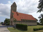 Gedser, evangelische Kirche, erbaut bis 1915 durch den Architekten  P.V.