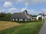 Gedser, Windmühle am Kobelsovej im Ortsteil Gedesby (18.07.2021)