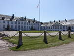 Kalundborg, Schloss Lerchenborg, Barockschloss, erbaut von 1743 bis 1745 fr den Grogrundbesitzer General Christian Lerche (17.07.2021) 