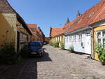 Kalundborg, historische Huser in der Praestgade Strae (17.07.2021)