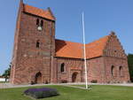 Nykobing, evangelische Kirche, romanische Backsteinkirche aus dem 13.
