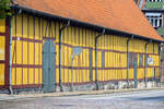 Ein Fachwerkhaus in der Domkirkestrde in Roskilde.