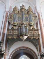 Roskilde, Orgelempore im Dom (13.07.2013)