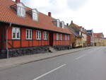 Sklskr, Fachwerkhuser in der Vestergade (17.07.2021)