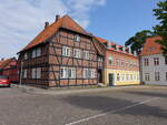 Sor, historisches Fachwerkhaus am Torvet Platz (22.07.2021)