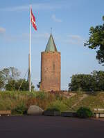Vordingborg, Gnseturm der Burgruine, erbaut im 14.