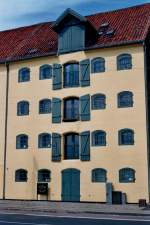 Ein Speicher am Hafen von Fborg.